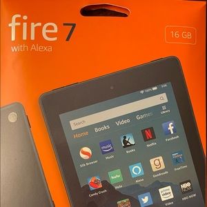 Brand new Fire 7 with Alexa 16G.